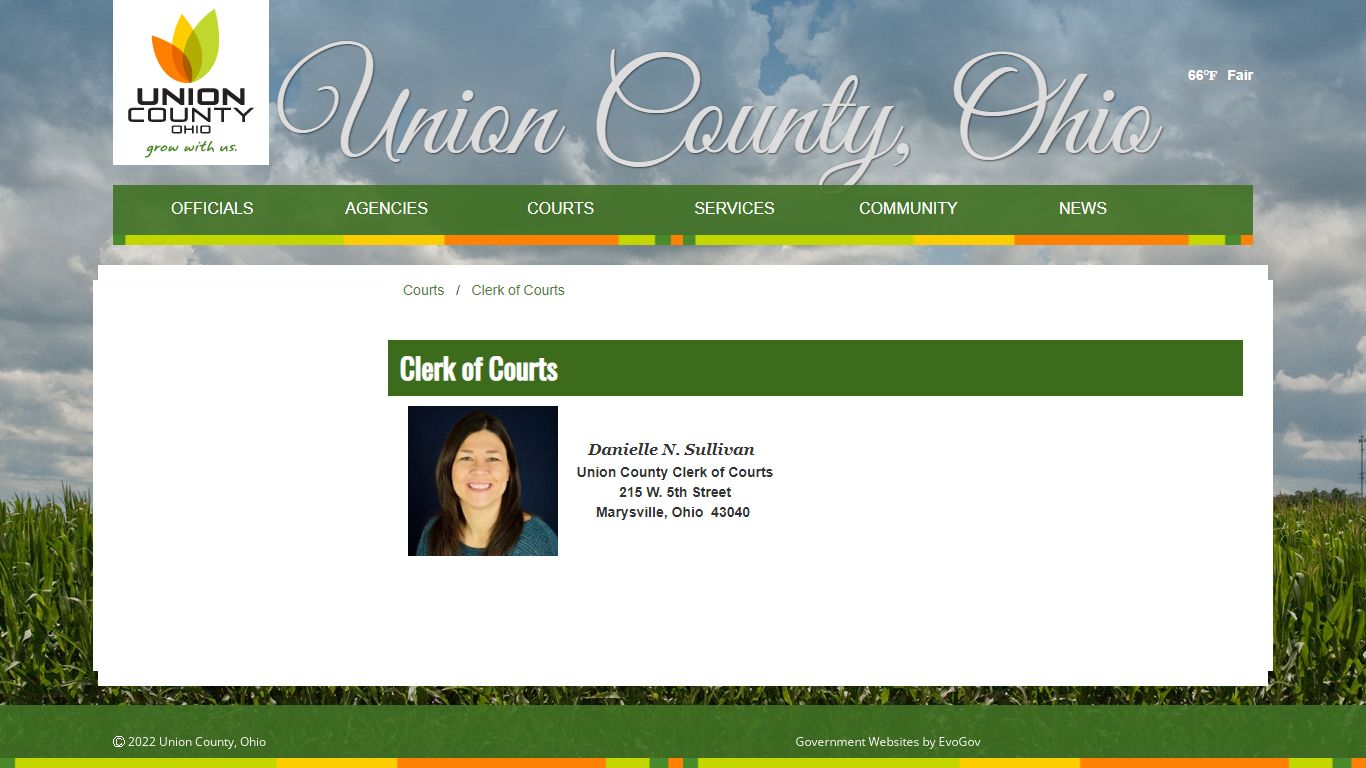 Union County, OhioClerk of Courts